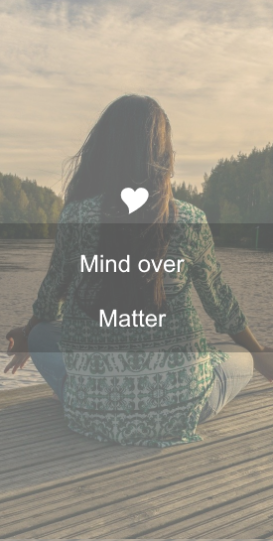 Mind over matter